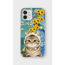 Lelia iPhone 12 Mini Uyumlu Baskılı Şeffaf Telefon Kılıfı | Koleksiyon: Cute Animals