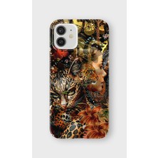 Lelia iPhone 12 Uyumlu Baskılı Şeffaf Telefon Kılıfı | Koleksiyon: Wildspirit Prime