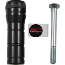 Gp Kompozit Bajaj Dominar 250 / 400 (2017–2024) Uyumlu Egzoz Koruma Takozu – Siyah