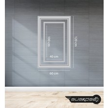 Süs Köşe Dekor Hazır Dekoratif Duvar Takım Iç-Dış Çerçevesi Polimer 120-60CM / 100-40 cm / 4cm-2,5cm(Kalın-Ince)