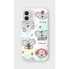 Lelia iPhone 12 Uyumlu Baskılı Şeffaf Telefon Kılıfı | Koleksiyon: Cute Animals