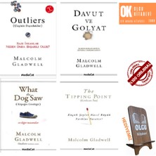 Davut ve Golyat -  What The Dog Saw (Köpeğin Gördüğü) -  The Tipping Point ( Kıvılcım Anı) - Çizginin Dışındakiler / 4 Kitap Set  - Malcolm Gladwell
