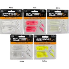 Savage Gear Lrf Micro Sandeel Kit 12 Adet(1+1.5+5) Sahte Balık Pink