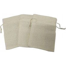 Özer Kutu Jüt Krem 25 Adet 9X12 cm Boy Takı, Altın ve Hediye Kesesi