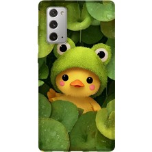 Lelia Samsung Galaxy Note 20 Uyumlu Baskılı Şeffaf Telefon Kılıfı | Koleksiyon: Cute Animals