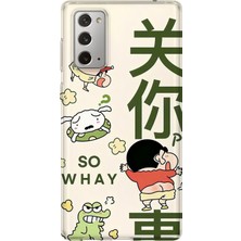 Lelia Samsung Galaxy Note 20 Uyumlu Baskılı Şeffaf Telefon Kılıfı | Koleksiyon: Memecraft Studio