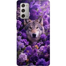 Lelia Samsung Galaxy Note 20 Uyumlu Baskılı Şeffaf Telefon Kılıfı | Koleksiyon: Wildspirit Prime