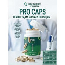Caps 1 Kutu Takviye Edici Gıda Pro Caps 15’li Procaps
