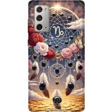 Lelia Samsung Galaxy Note 20 Uyumlu Baskılı Şeffaf Telefon Kılıfı | Koleksiyon: Zodiacmuse Celestia