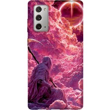 Lelia Samsung Galaxy Note 20 Uyumlu Baskılı Şeffaf Telefon Kılıfı | Koleksiyon: Darkforce Dominion