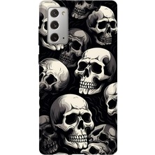 Lelia Samsung Galaxy Note 20 Uyumlu Baskılı Şeffaf Telefon Kılıfı | Koleksiyon: Darkforce Dominion