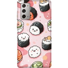 Lelia Samsung Galaxy Note 20 Uyumlu Baskılı Şeffaf Telefon Kılıfı | Koleksiyon: Kawaiimilk Dreamies