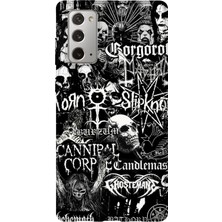 Lelia Samsung Galaxy Note 20 Uyumlu Baskılı Şeffaf Telefon Kılıfı | Koleksiyon: Darkforce Dominion