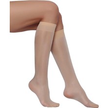 DayMod 3 Çift 40 Den Yarı Parlak Dizaltı Pantalon Çorabı