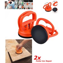 Depolife Fayans Sermik Cam Plaka Tutucu Vakumlu Vantuz Araç Kaporta Tampon Çökük Çıkartma Vantuzu 2li