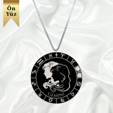 Keyf'ince Shopping İkizler Burç Tasarımlı Pleksi Dikiz Ayna Süsü I Kişiye Özel I Isme Özel I Firmalara Özel I Universal Araba Ayna Süsü