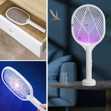 River World Sinekleri Öldürmeye Yarayan Standlı Şarjlı Raket