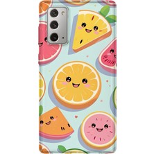 Lelia Samsung Galaxy Note 20 Uyumlu Baskılı Şeffaf Telefon Kılıfı | Koleksiyon: Kawaiimilk Dreamies