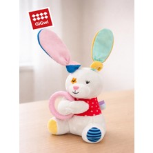 GiGwi Plush Friendz Tavşan Sesli & Hışırtılı Peluş Köpek Oyuncağı - Küçük Irk & Yavru Diş Kaşıyıcı