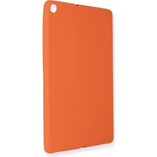 Marsilyan Samsung Galaxy T510 Tab A 10.1 Kılıf Evo Tablet Silikon - Turuncu
