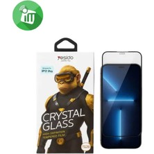 Yesido Apple iPhone 17 Pro Max TG26 Ultra Clear Hd Cam Ekran Koruyucu - Siyah