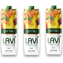 Lavi Şeftali Nektarı 1l*3 Ad