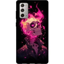 Lelia Samsung Galaxy Note 20 Uyumlu Baskılı Şeffaf Telefon Kılıfı | Koleksiyon: Darkforce Dominion