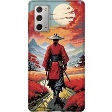 Lelia Samsung Galaxy Note 20 Uyumlu Baskılı Şeffaf Telefon Kılıfı | Koleksiyon: Katanalegends Forge