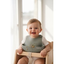 Soft and Baby Silikon Mama Önlüğü, Damlatmaz Mama Önlüğü, Cepli Mama Önlüğü