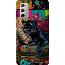 Lelia Samsung Galaxy Note 20 Uyumlu Baskılı Şeffaf Telefon Kılıfı | Koleksiyon: Wildspirit Prime