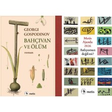 Metis Yayınları Bahçıvan ve Ölüm + Metis Ajanda 2026 Anlıyorsun Değil Mi? 2 ' Li Set