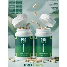 2 Kutu Procaps Bitkisel Takviye Edici Gıda Nungtime Pro Caps Detox Için Çay Hediyesiyle