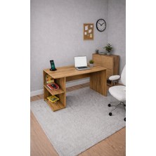 Bladimo Aris Çalışma Masası , Ofis Masası Kitaplıklı Bilgisayar Masası