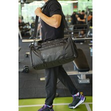 Rootx Duffel Bag Silindir Çanta Siyah 40 L