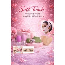 Trade Bazaar Sevgililer Günü Özel Kadın Bakım & Rahatlama Seti – Yüz Egzersiz Aleti, Isıtıcı Yama, Uyluk Koruyucu Bant & Vakumlu Yüz Kupası (5 Parça)