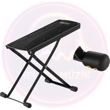Driton Ds-16 Paslanmaz Tırtıklı Kaymaz Profesyonel Gitar Ayak Standı