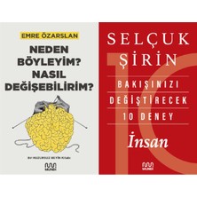 Mundi Neden Böyleyim ? Nasıl Değişebilirim ? + Bakışınızı Değiştirecek 10 Deney Insan 2 Kitap Set