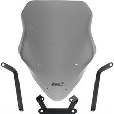 Gp Kompozit Bajaj Pulsar Ns 200 (2011–2024) Uyumlu Uzun Tur Camı – Füme