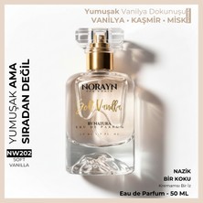 Norayn NW202 Soft Vanilla EDP 50 ml Kadın Parfümü | Kaşmir, Beyaz Misk ve Krem Vanilya Notaları | Yumuşak Vanilya Dokunuşu ve Yoğun Kalıcı İmza