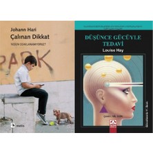 Metis Yayınları Çalınan Dikkat - Neden Odaklanamıyoruz? + Düşünce Gücüyle Tedavi 2 Kitap Set