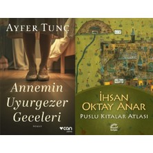 Can Yayınları Annemin Uyurgezer Geceleri + Puslu Kıtalar Atlası 2 Kitap Set