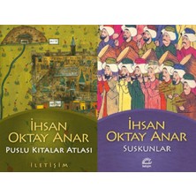 İletişim Yayınları Puslu Kıtalar Atlası / Suskunlar 2 Kitap Seti - Ihsan Oktay Anar