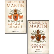 Epsilon Yayınevi Kargaların Ziyafeti Kısım I-Iı (Buz ve Ateşin Şarkısı 4) 2'li Set - George R. R. Martin