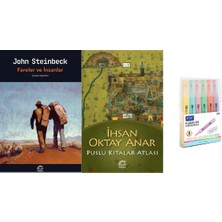 İletişim Yayınları Fareler ve Insanlar + Puslu Kıtalar Atlası + Fosforlu Kalem Trıo Pastel 6 ' Lı Set