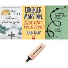 Can Yayınları Akan Nehir Gibi + Erkekler Mars'tan Kadınlar Venüs'ten + Bu Hikaye Senden Uzun 3 Kitap (Kalem Hd)