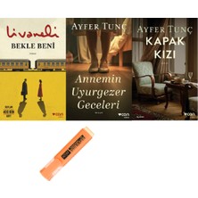 Can Yayınları Bekle Beni + Annemin Uyurgezer Geceleri + Kapak Kızı 3 Kitap Set ( Kalem Hd )