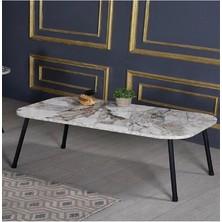 Orta Sehpa Kr Efes Metal Ayak Siyah