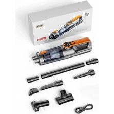 LaraTech Dijital Göstergeli Şarjlı Araç Süpürgesi