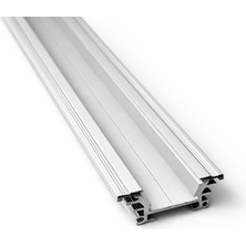 Power LED Profil Kanal 5436 Eloksallı 40X15MM Alüminyum Soğutucu 1 Metre LED Şerit Aydınlatma