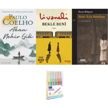 Can Yayınları Akan Nehir Gibi + Bekle Beni + Beni Asla Bırakma 3 Kitap Set ( Kalem Seti Hd )